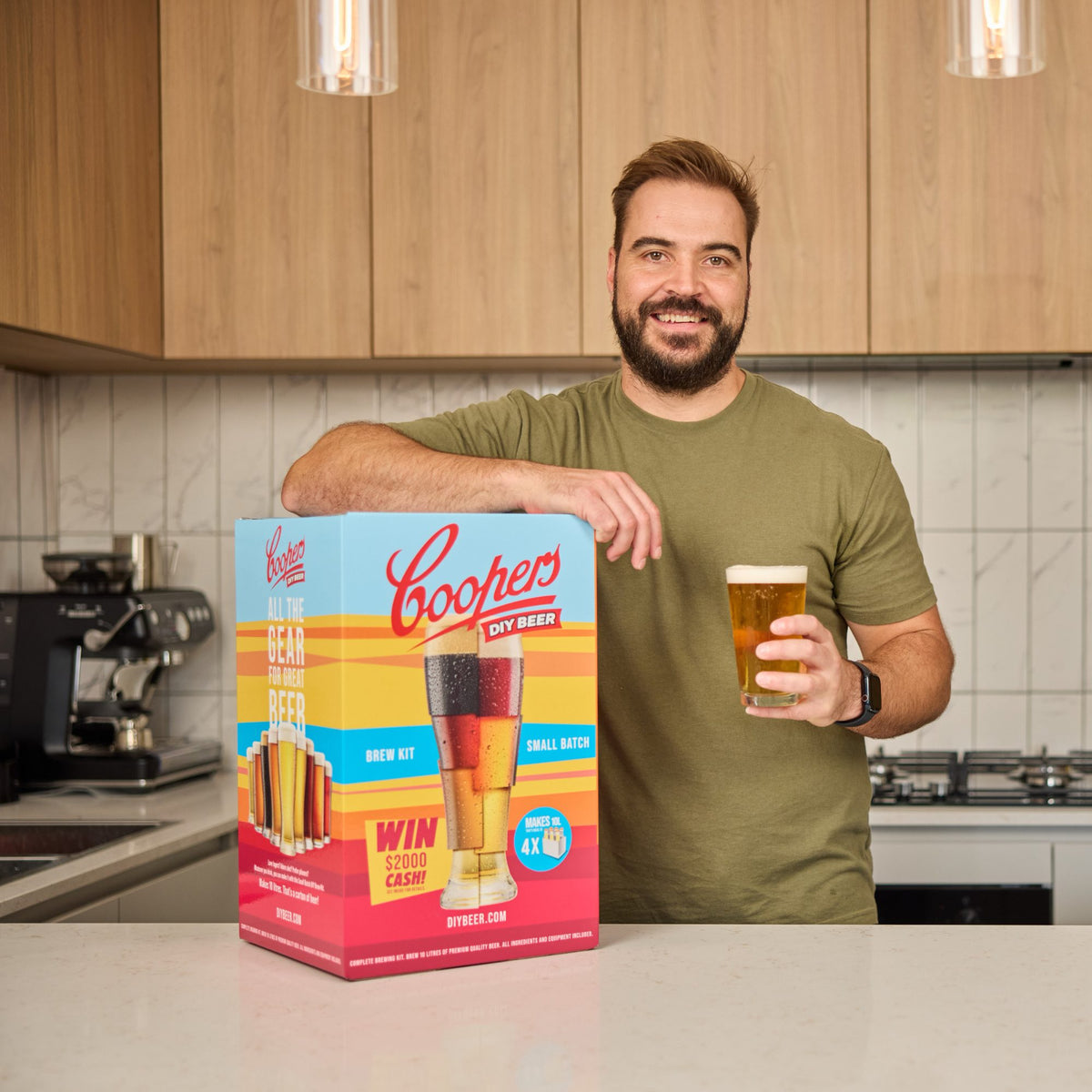 Coopers DIY Beer Small Batch Brew Kit (10L)