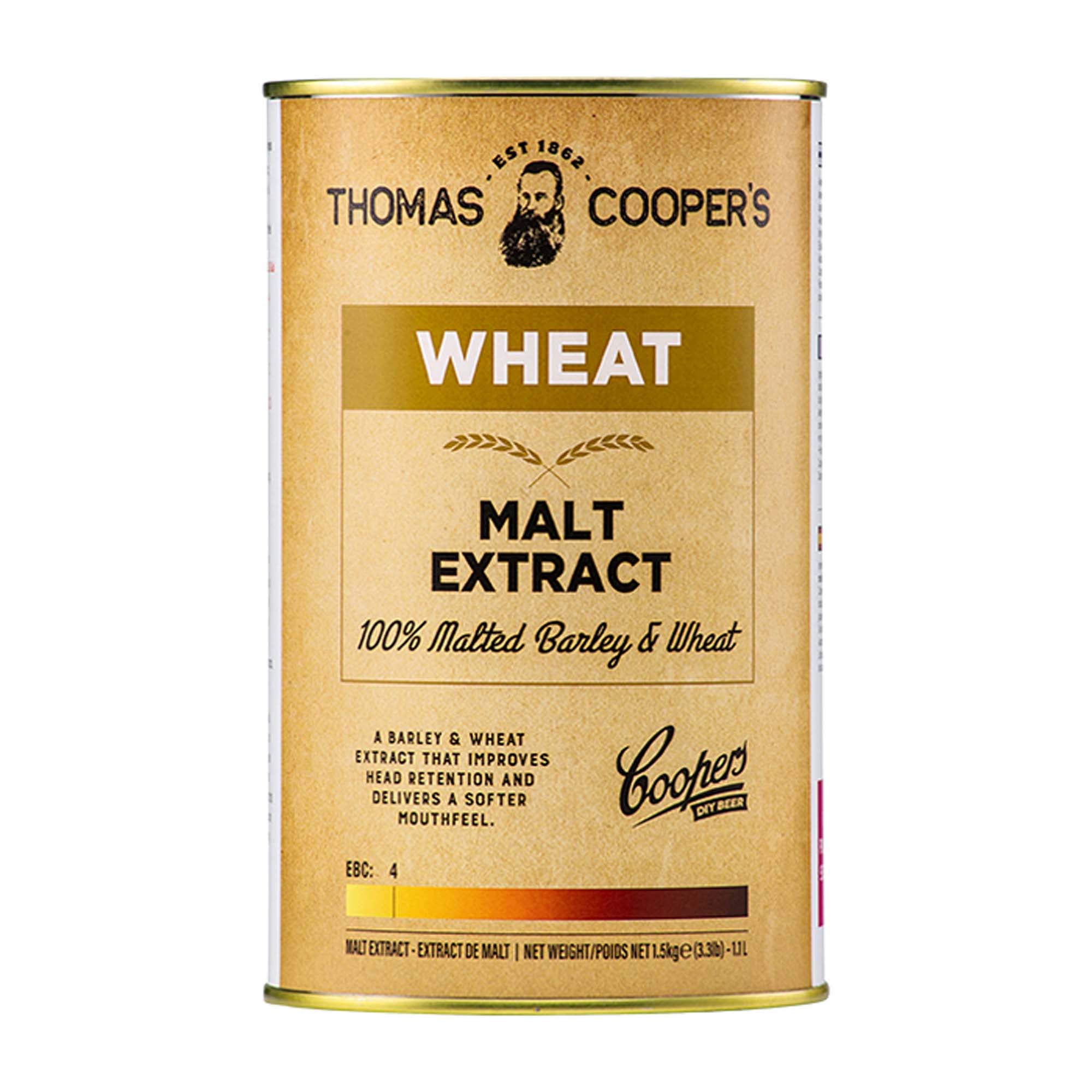 Thomas Coopers Wheat Malt Extract (1.5kg)