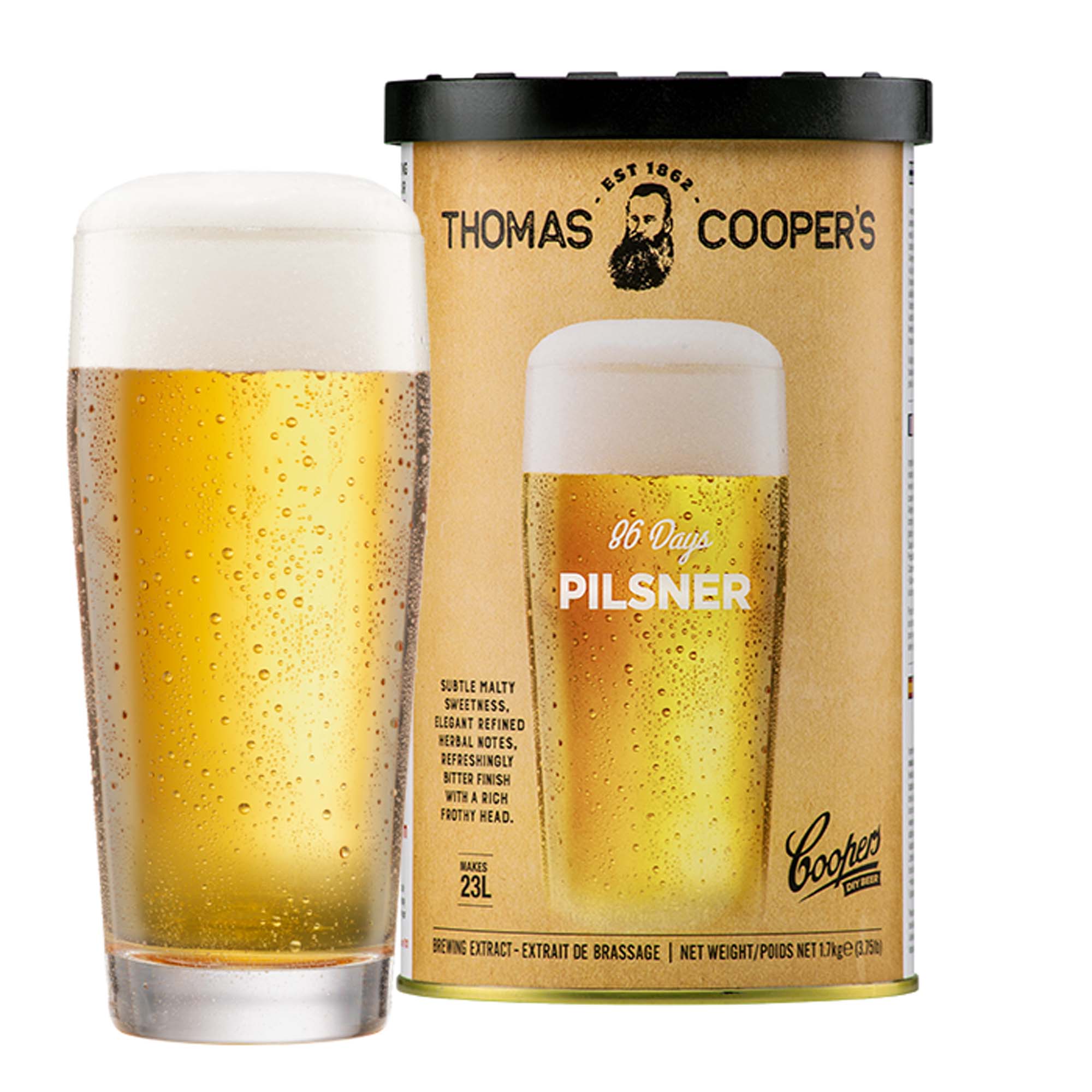 Thomas Coopers 86 Days Pilsner (1.7kg)