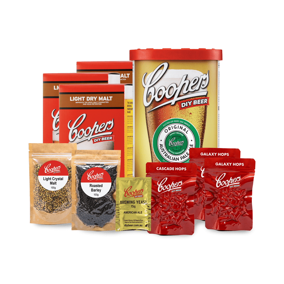 The Voyage: Amber Ale Advanced Recipe Pack