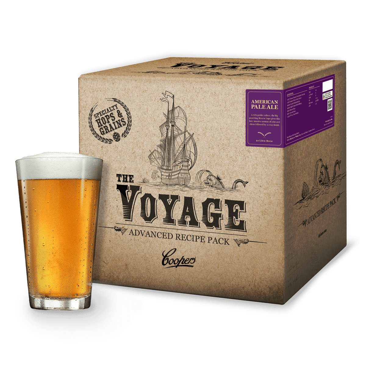 The Voyage: American Pale Ale Advanced Recipe Pack