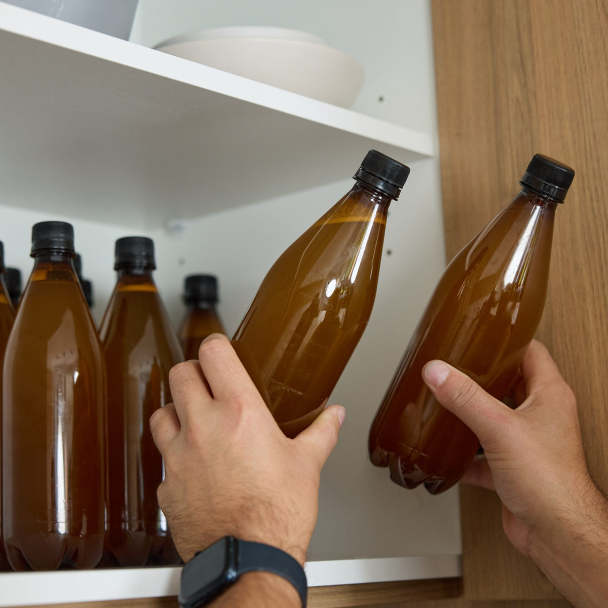Coopers DIY Beer PET Beer Bottles and Caps (15 x 740ml)