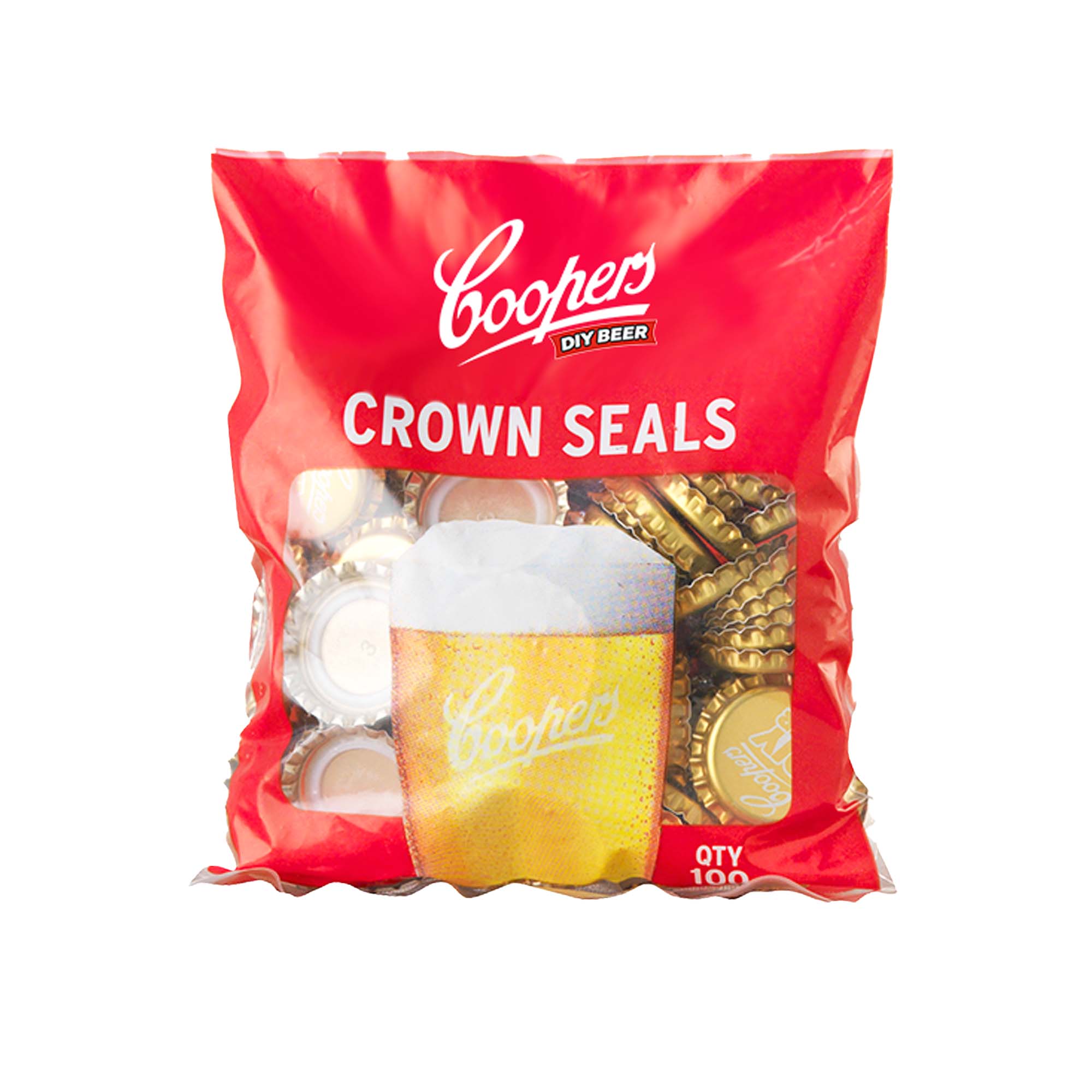Coopers DIY Beer Crown Seals (Qty 100)