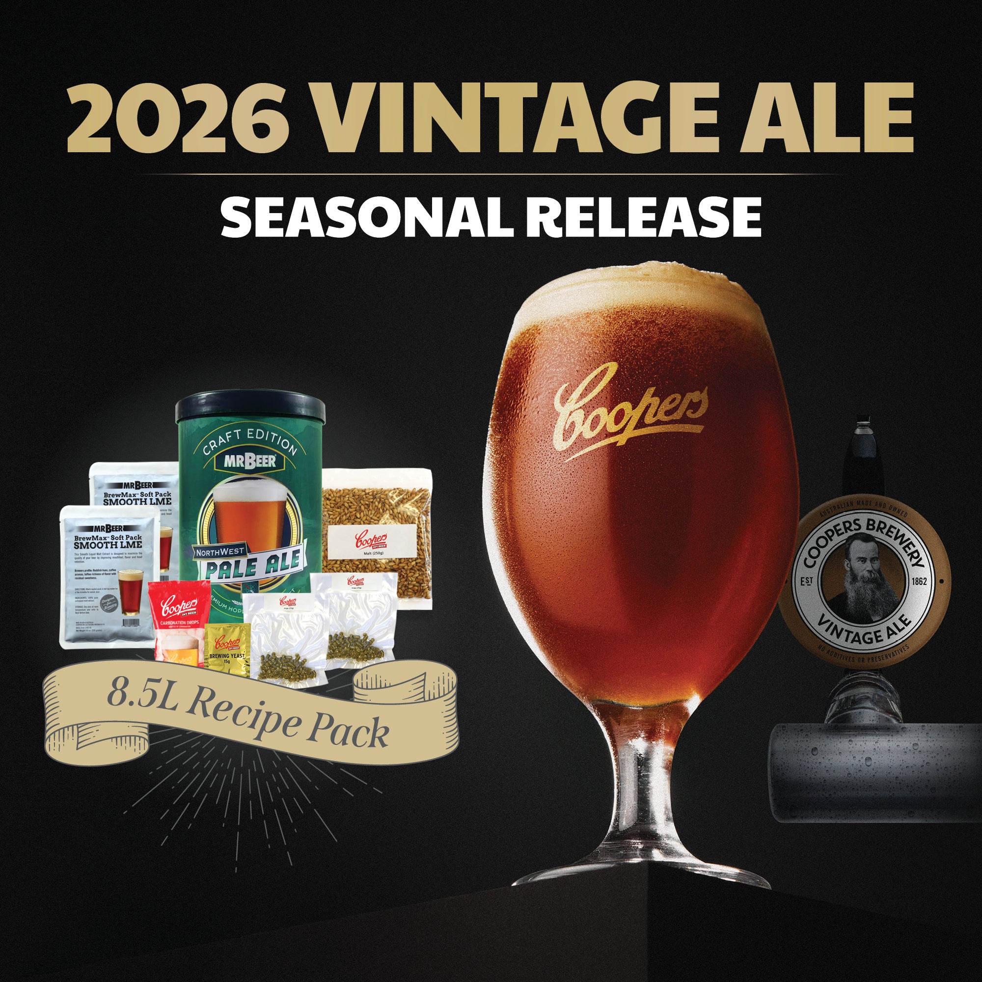 Seasonal Release: Coopers Vintage Ale '26 (8.5L)