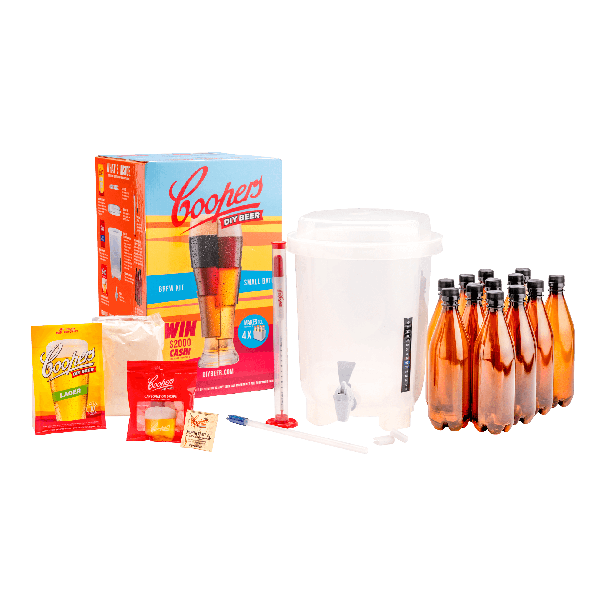Coopers DIY Beer Small Batch Brew Kit (10L)