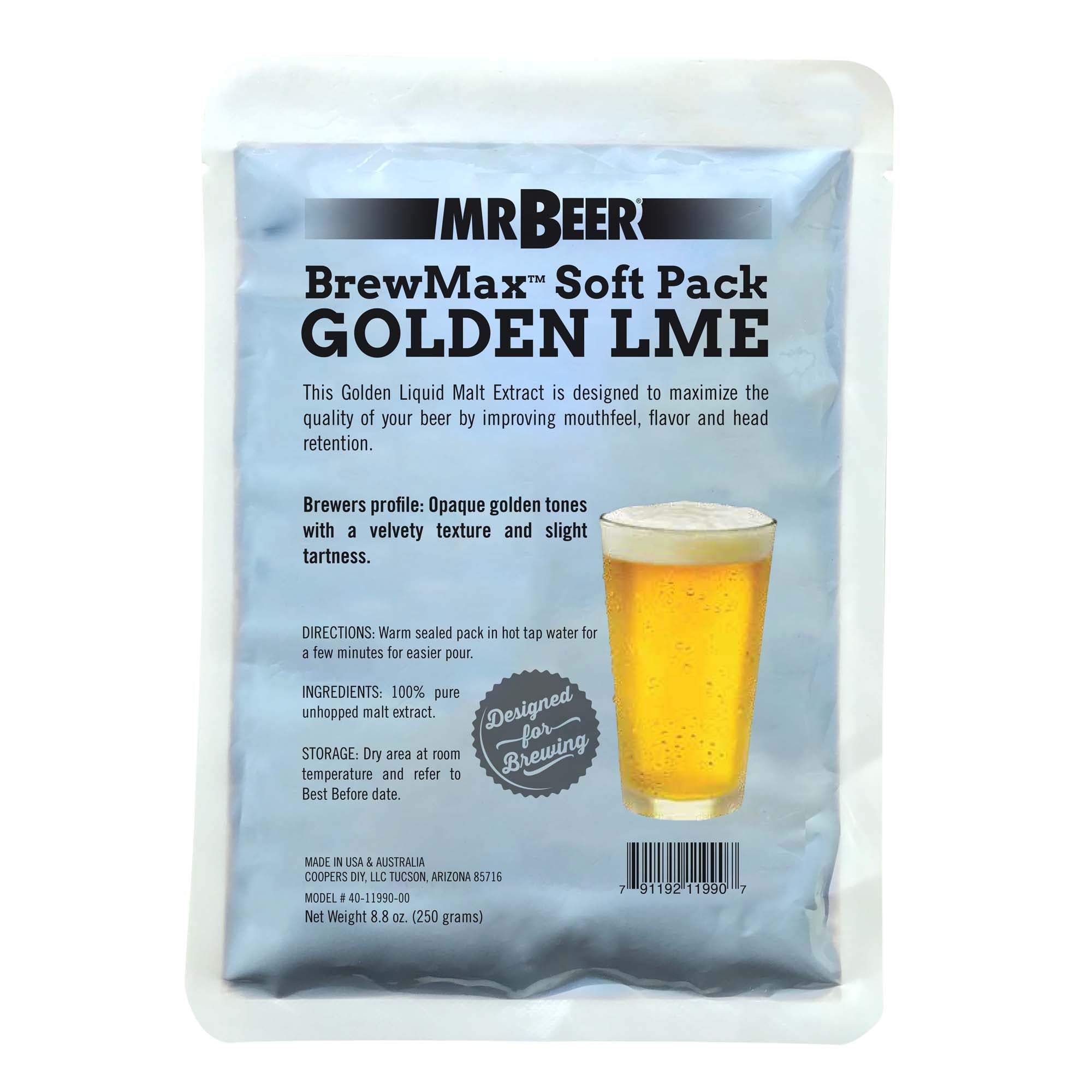 Mr Beer Unhopped Malt Extract - Golden (250g)