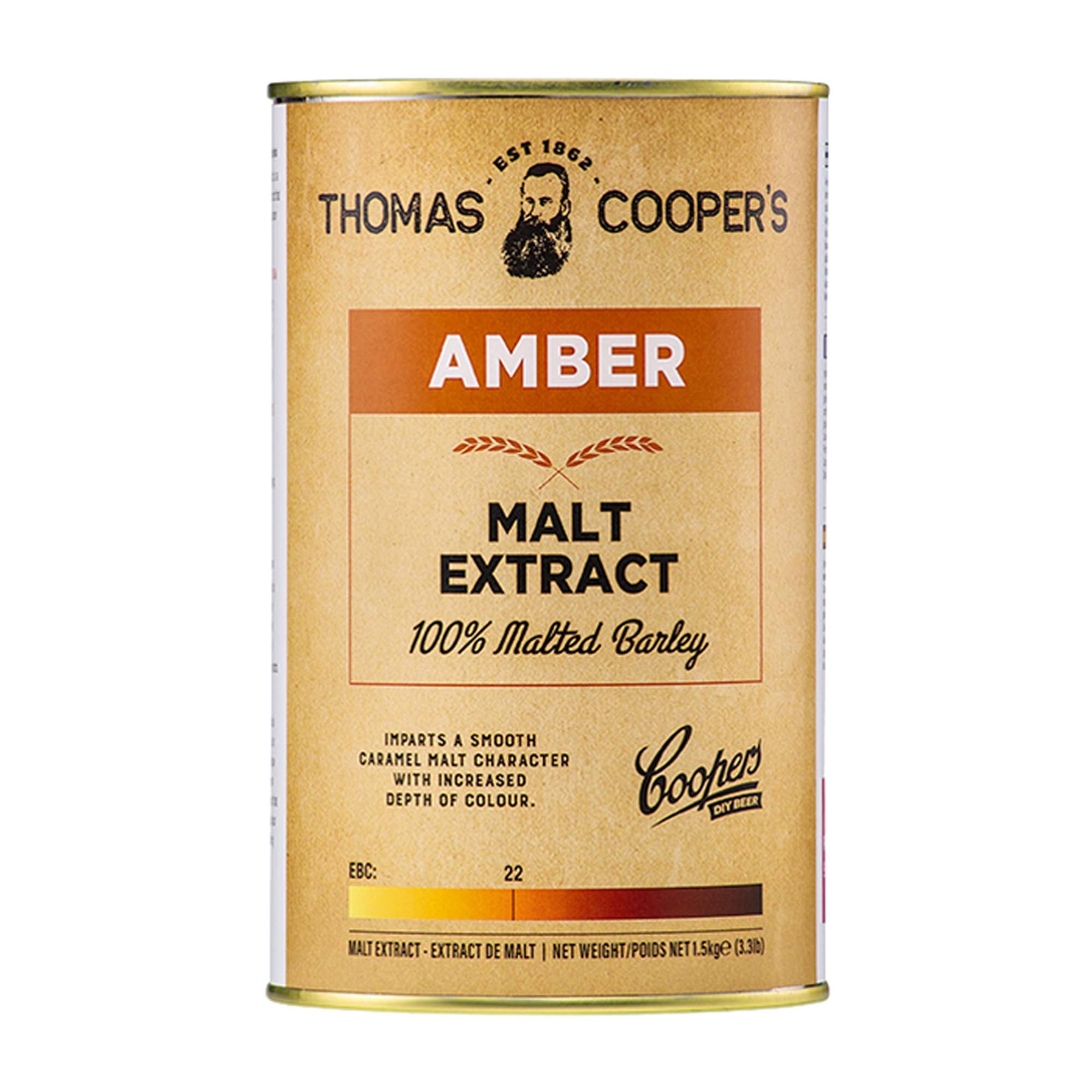 Thomas Coopers Amber Malt Extract (1.5kg)