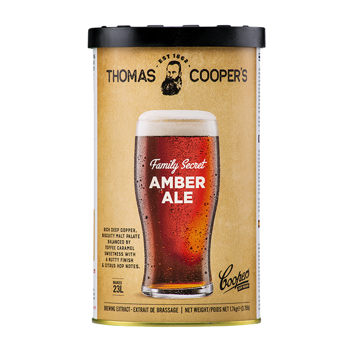 Thomas Coopers Family Secret Amber Ale (1.7kg)