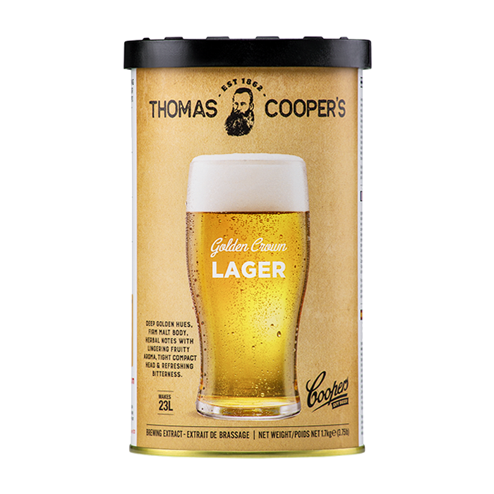 Thomas Coopers Golden Crown Lager (1.7kg)