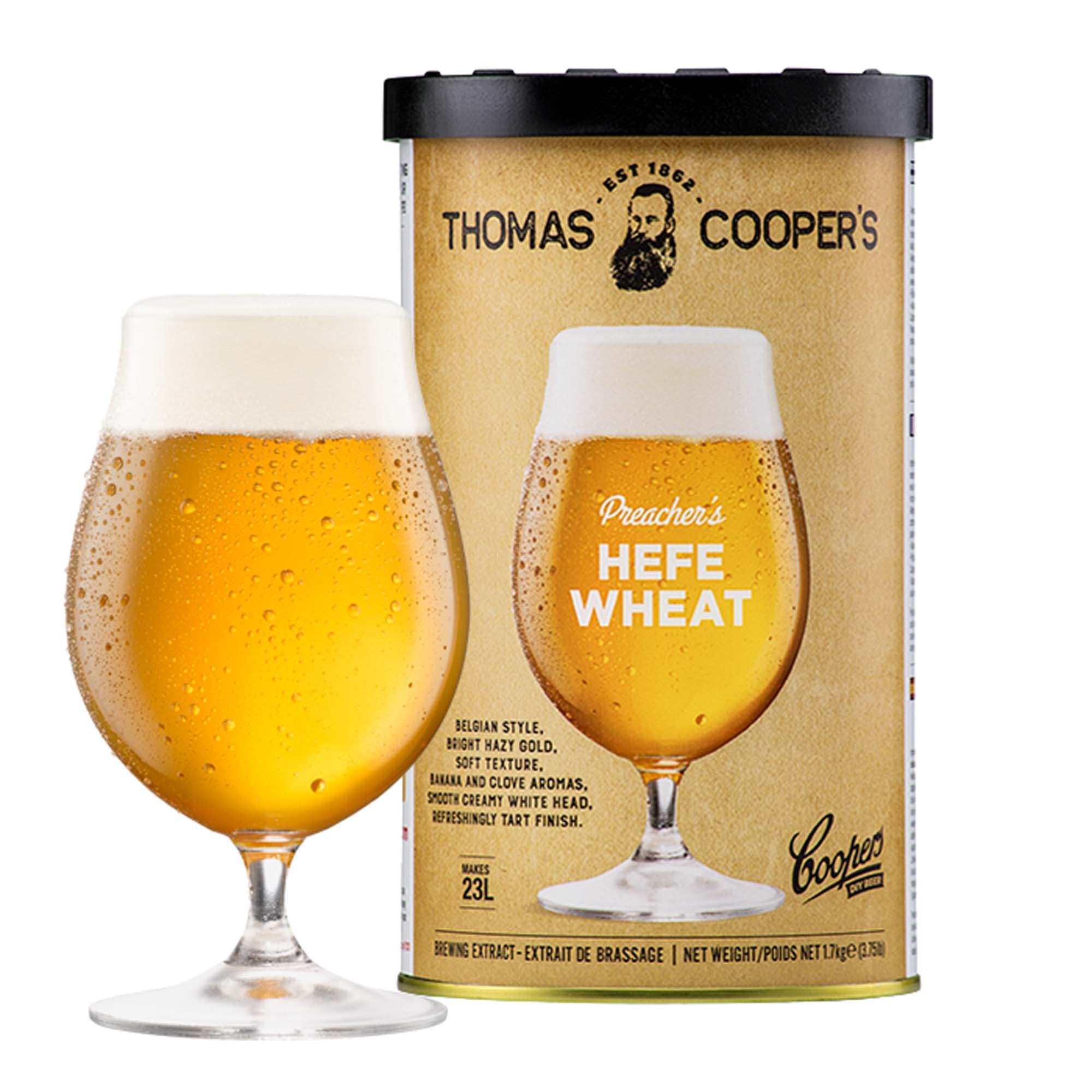 Thomas Coopers Preacher's Hefe Wheat (1.7kg)