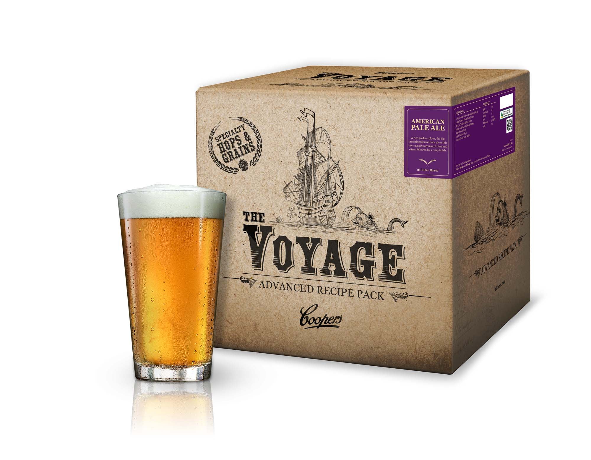 The Voyage: American Pale Ale Advanced Recipe Pack