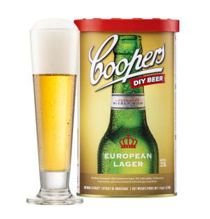 Coopers DIY Beer European Lager Brewing Extract
