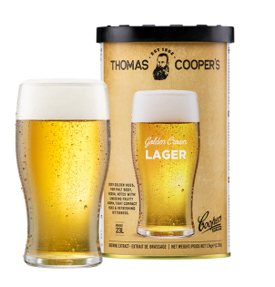 Coopers DIY Beer Thomas Coopers Golden Crown Lager Brewing Extract